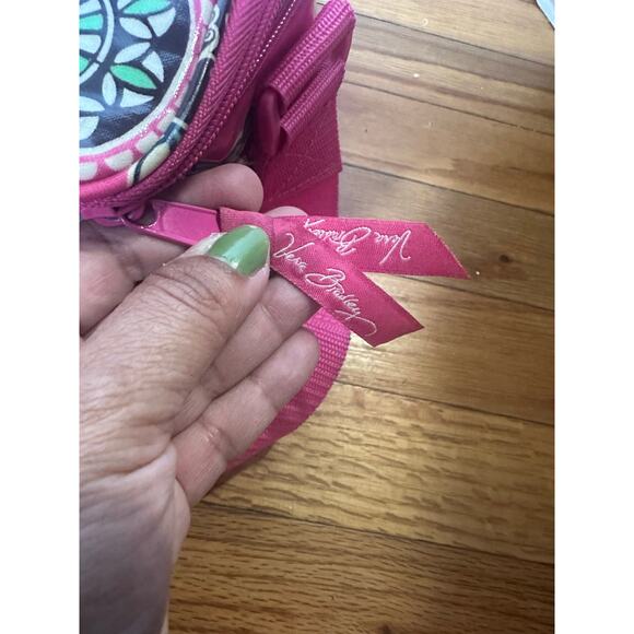 Vera Bradley Insulated Cooler Pink Cupcakes Lunch Box Beach Cooler - Picture 5 of 7